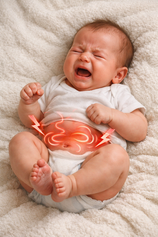 Pourquoi mon bébé a des coliques ?
